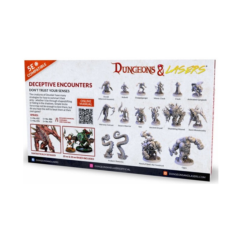 Deceptive Encounters - Dungeons & Lasers (Inglés)