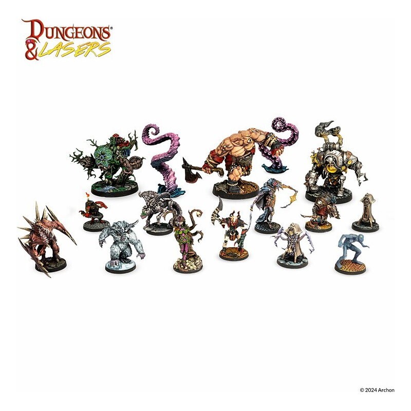 Deceptive Encounters - Dungeons & Lasers (Inglés)