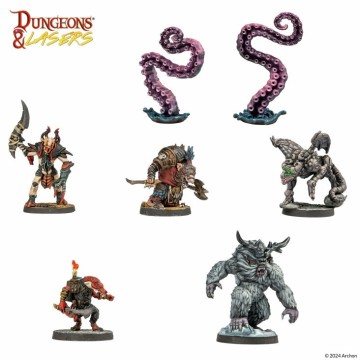 Deceptive Encounters - Dungeons & Lasers (Inglés)