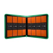 Carpeta con cremallera 12 bolsillos PRO-Binder Zippered Verde Ultra Pro