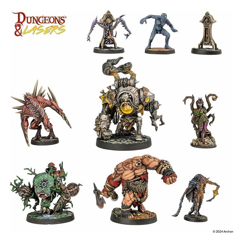 Deceptive Encounters - Dungeons & Lasers (Inglés)