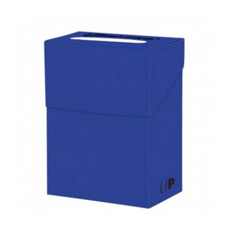 Caja de mazo Deck Box New Solid Azul Ultra Pro.
