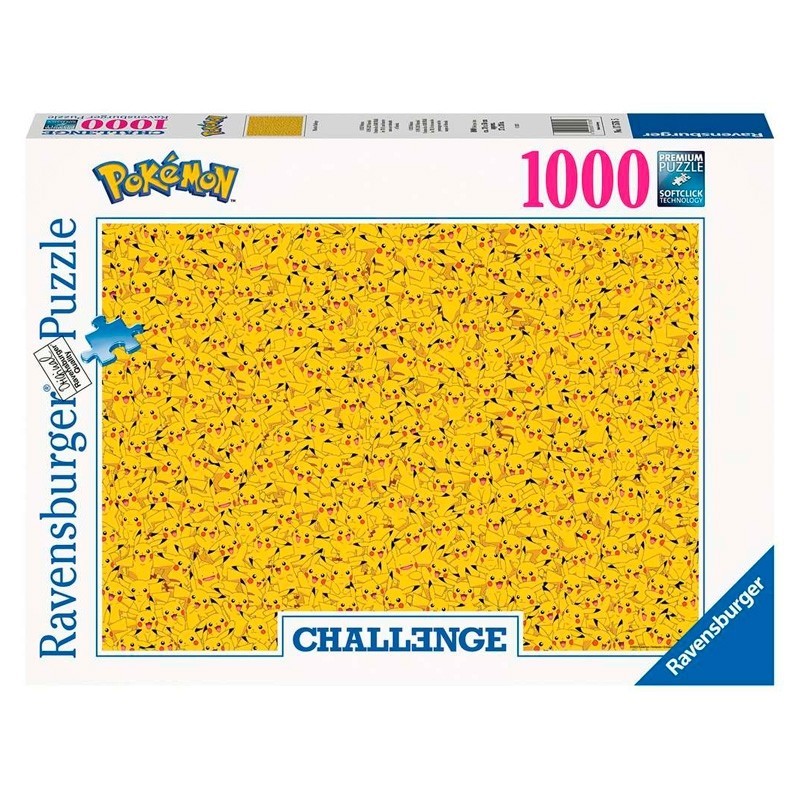 Puzzles Pikachu Challenge 1000pc de Ravensburger