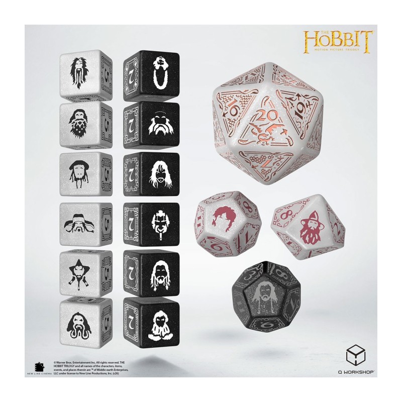 Set de Dados Radiant Dawn - The Hobbit - Q Workshop