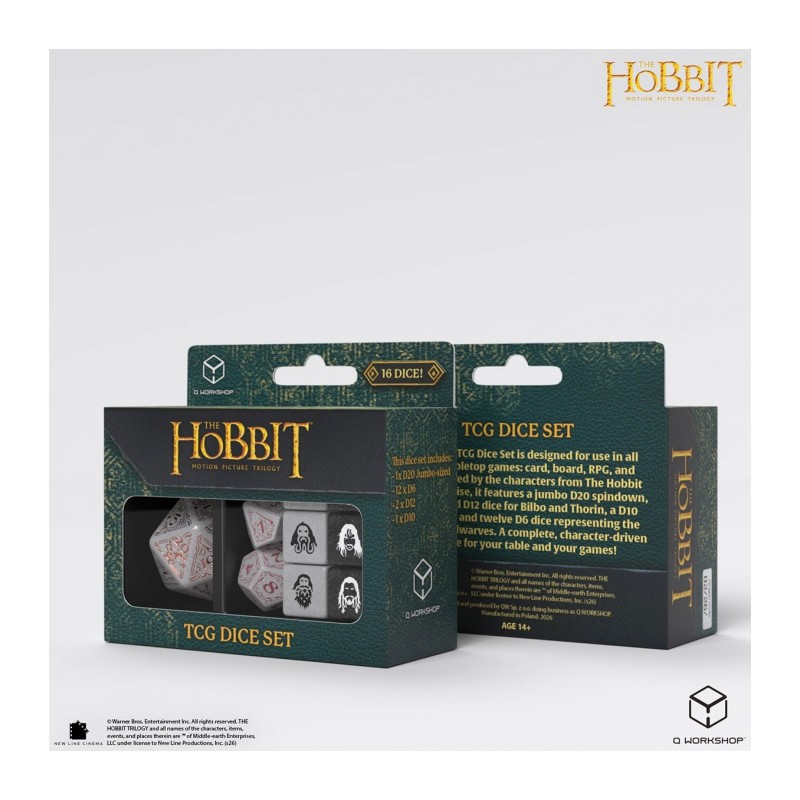 Set de Dados Radiant Dawn - The Hobbit - Q Workshop