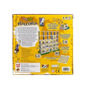 Balconia Juego de mesa en Español - 2Tomatoes Games