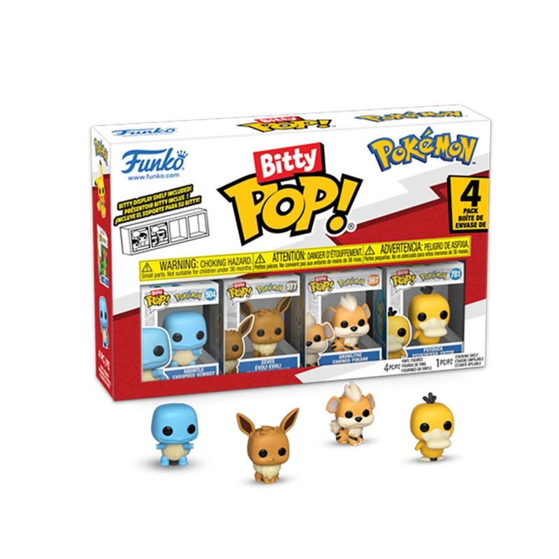 Funko Bitty POP! 4-Pack Pokémon Series 4 - Pokémon