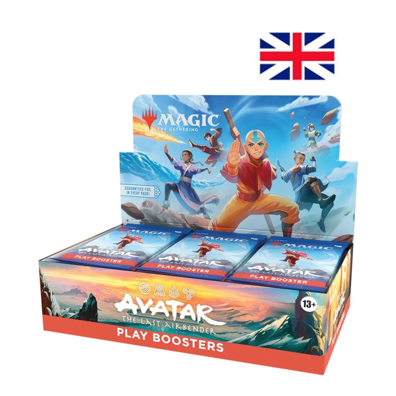 Play Booster Display (30 sobres) Avatar: The Last Airbender Inglés - Magic The Gathering