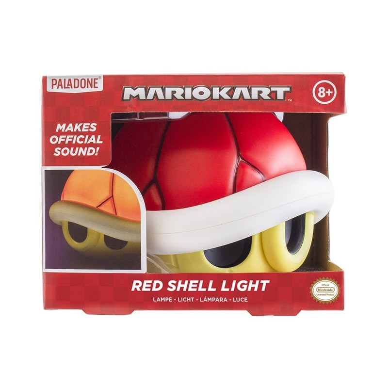Red Shell Lámpara with Sound - Super Mario - Paladone