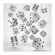 Dados Full Pack of D6s Gris y Negro (20 unidades) - Q Workshop