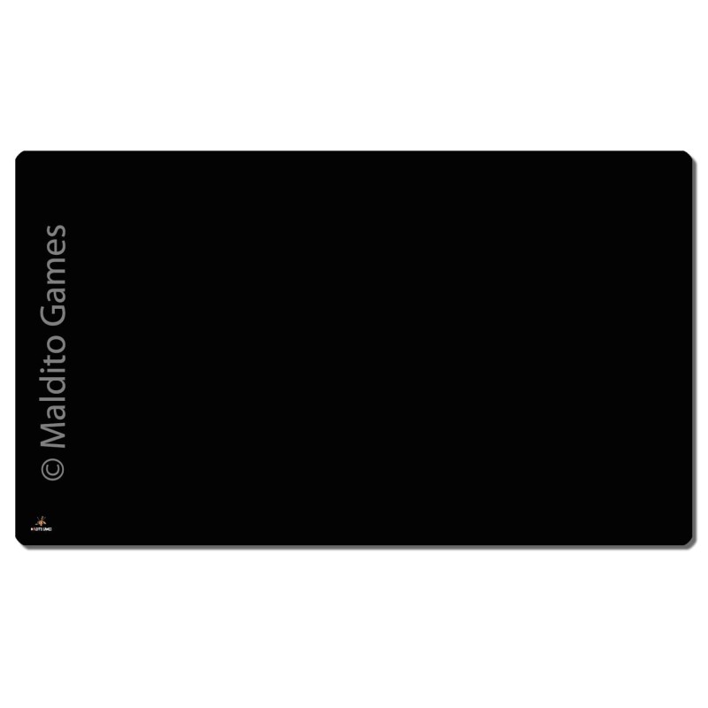 Tapete de neopreno 150x90 cm - NEGRO LISO (Edición 2023)