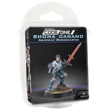 Shona Carano, Aristeia! Swordmaster (Submachine Gun) - Infinity CodeOne