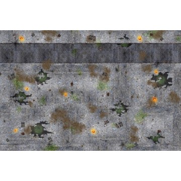 Market 90x60 - Tapete esquinas cuadradas