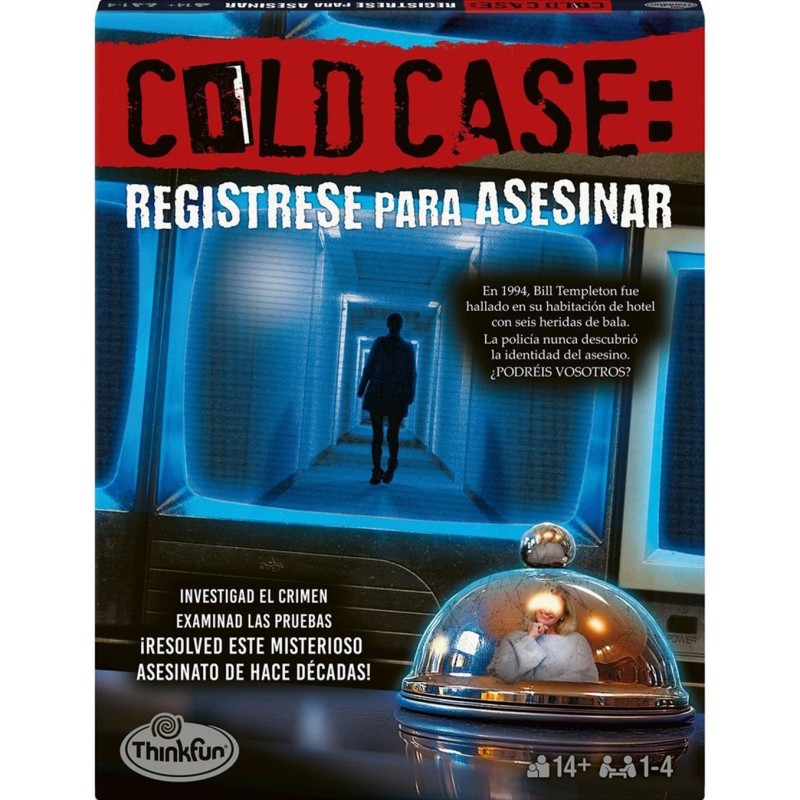 Juego de Mesa Cold Case 5: Registrese para asesinar - Ravensburger