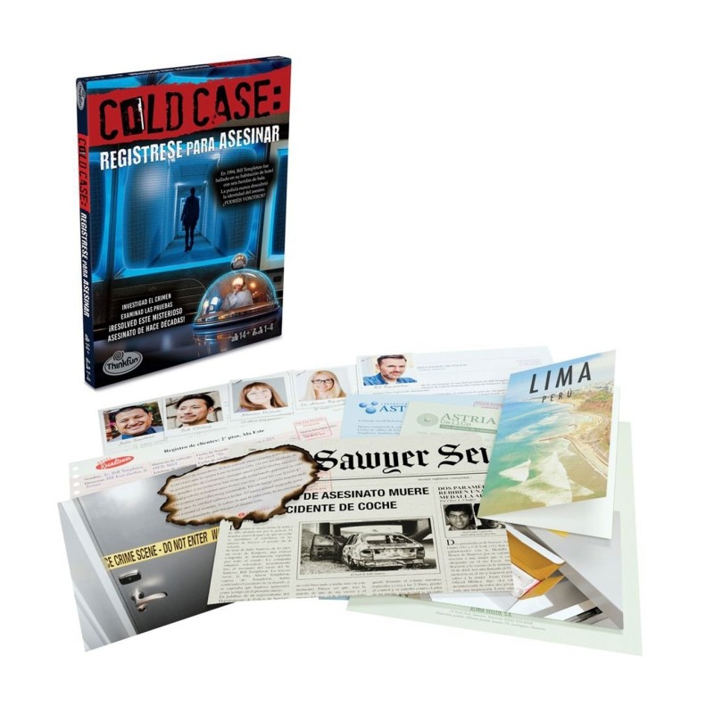 Juego de Mesa Cold Case 5: Registrese para asesinar - Ravensburger