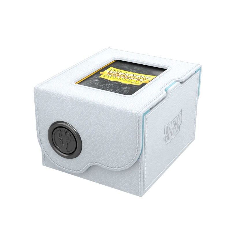 Caja de mazo Dragon Box White & Aqua (+150) - Dragon Shield