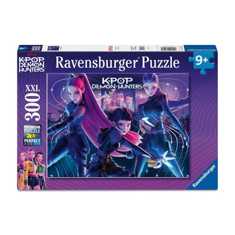 Puzzle XXL 300 pc K-Pop Demon Hunters Rumi, Mira & Zoey - Ravensburger