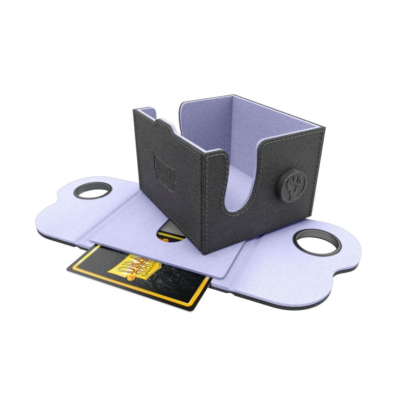 Caja de mazo Dragon Box Black & Lilac (+150) - Dragon Shield