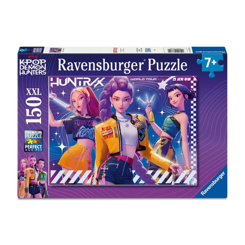 Puzzle XXL 150 pc K-Pop Demon Hunters Gira Mondial - Ravensburger