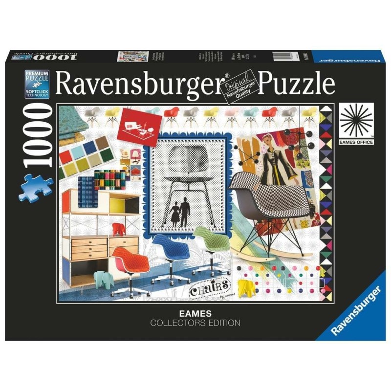 Puzzle 1000 pz - Illustrati: Eames design spectrum