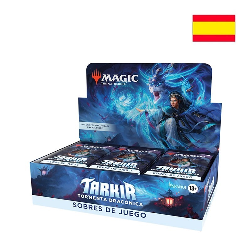 Play Booster Display (30 Sobres) Tarkir Dragonstorm Español - Magic The Gathering