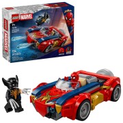 Coche de Spider-Man vs. Lobezno Venomizado