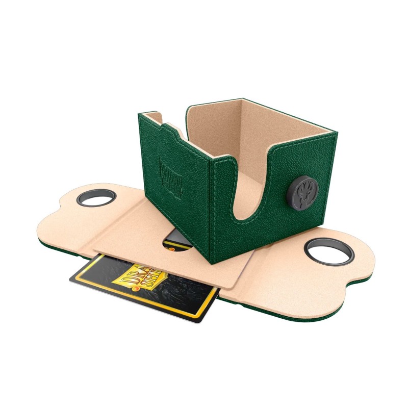 Caja de mazo Dragon Box Green & Sand (+150) - Dragon Shield