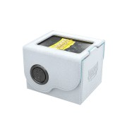 Caja de mazo Dragon Box White & Aqua (+100) - Dragon Shield
