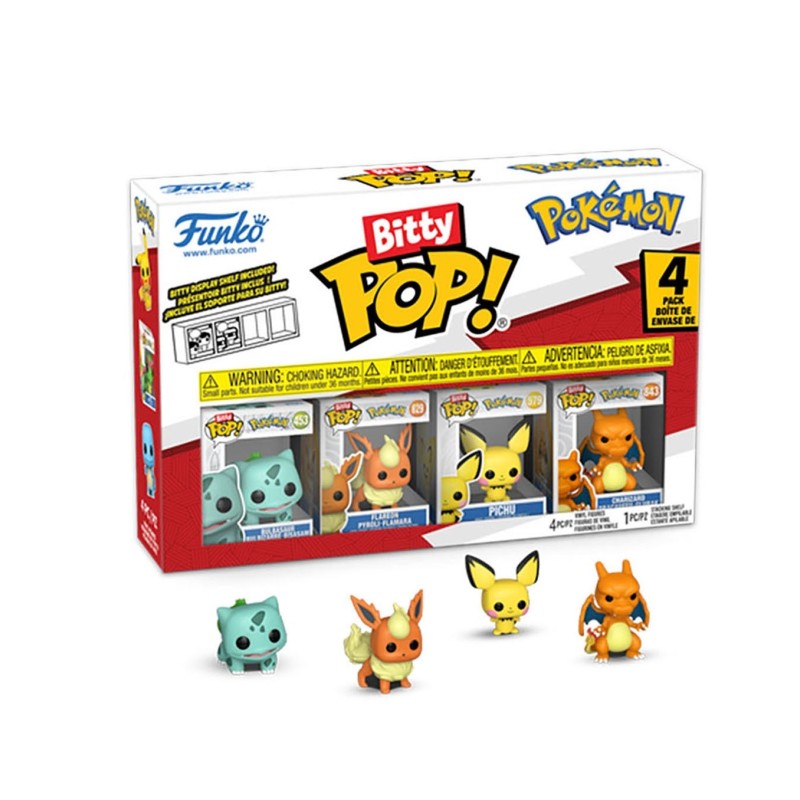Funko Bitty POP! 4-Pack Pokémon Series 3 - Pokémon