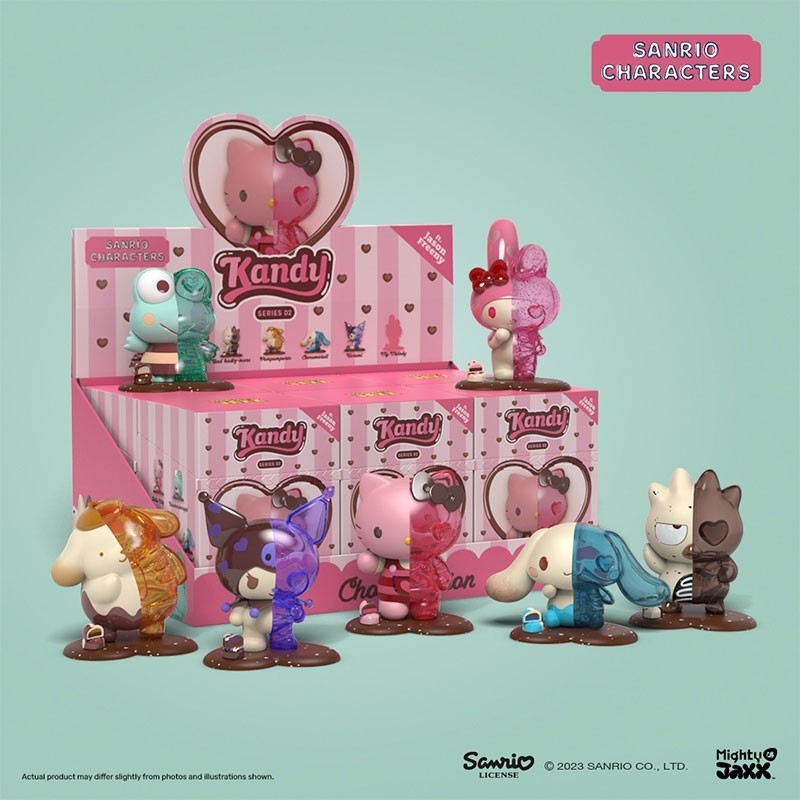 Figuras Kandy x Sanrio ft. Jason Freeny Series 02 (Choco Edition) (6 unidades) de Mighty Jaxx