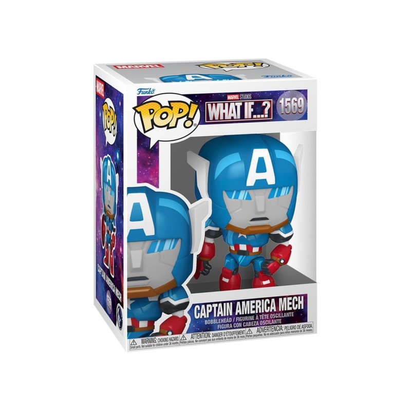 Funko POP! Vinyl Captain America Mech - Marvel