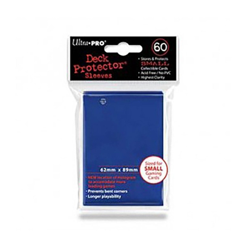 Fundas Small 62mm x 89mm Azul (60 fundas) Ultra Pro.