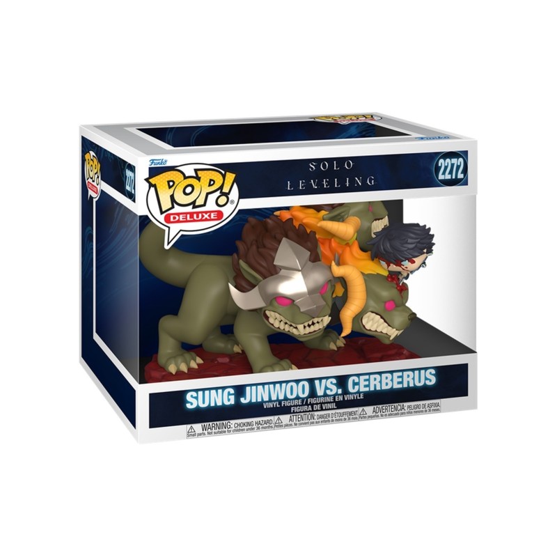 Funko POP! Deluxe Sung Jinwoo vs. Cerberus - Solo Leveling