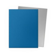 Fundas Standard Matte Dual (100 unidades) Cobalt/Silver - Dragon Shield