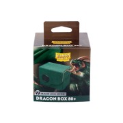Caja de mazo Dragon Box Green & Sand (+80) - Dragon Shield