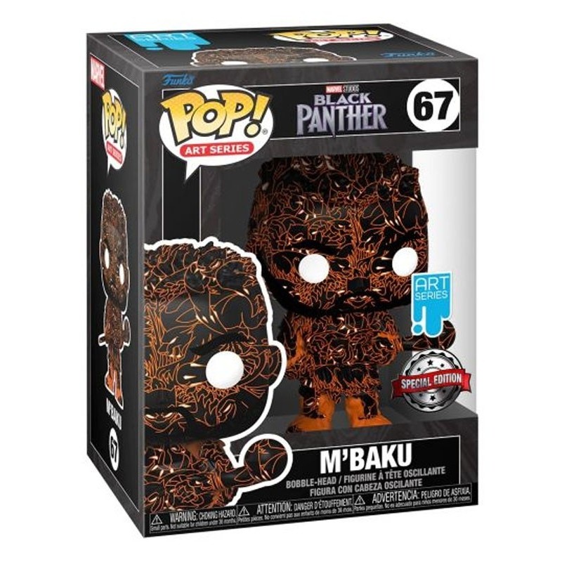 Funko POP! Artist Series: BP Legacy- M'Baku (Exc)