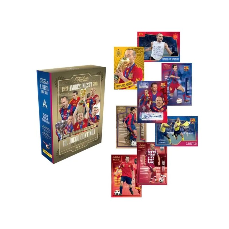Collector Box - Tributo Andrés Iniesta 1993-2024 - Panini Cromos