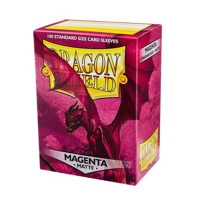 Fundas Standard Matte Magenta (100 fundas) Dragon Shield.