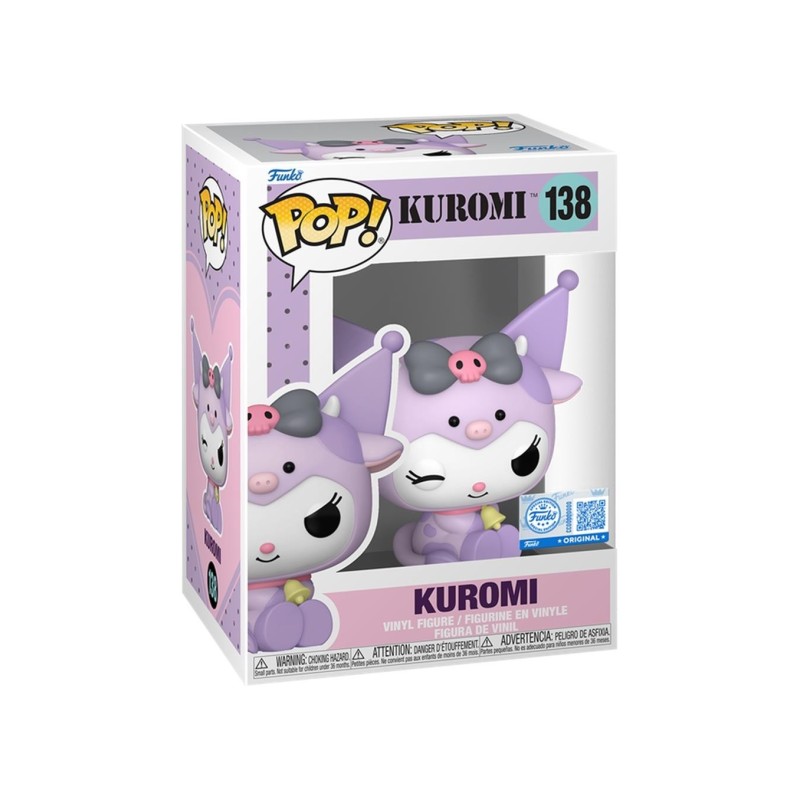 Funko POP! Vinyl (Exc) Kuromi (Cow Cosplay) - Sanrio