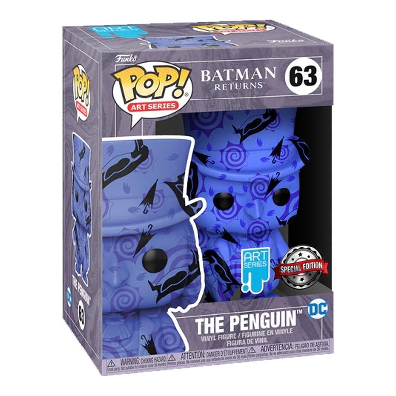 Funko POP! Artist Series: DC- Penguin (Exc)