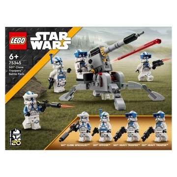 LEGO-75345 Pack de Combate: Soldados Clon de la 501