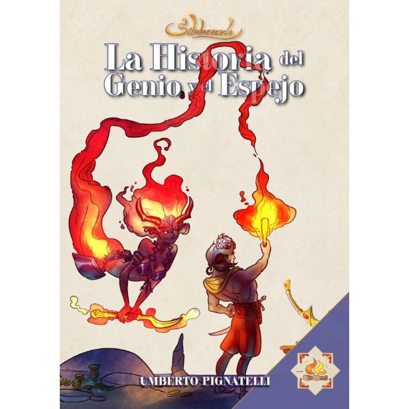 La historia del genio y el espejo - Scheherezade