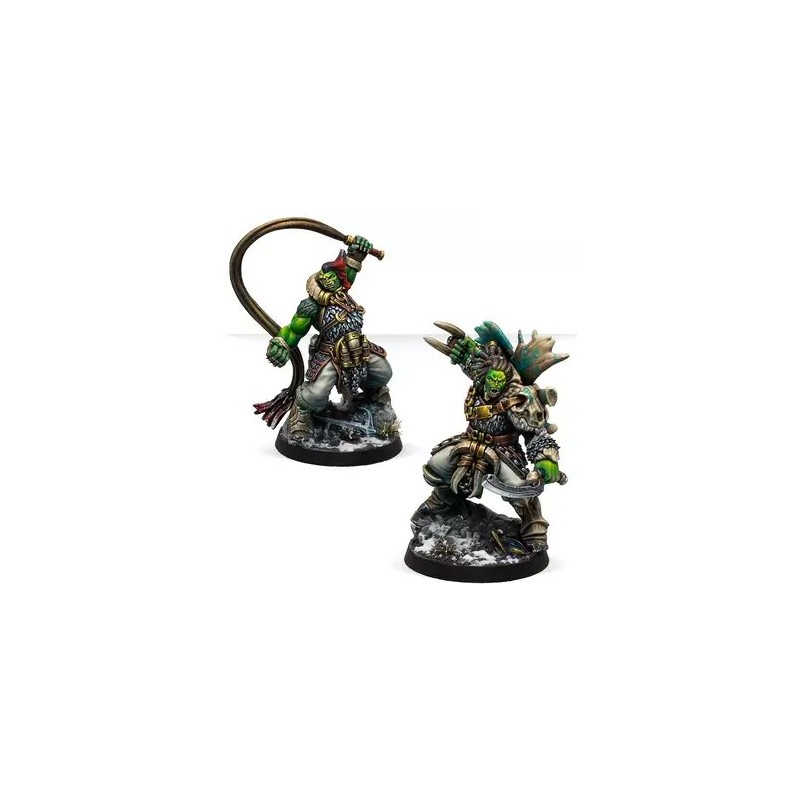 Orc Officers - Warcrow (Inglés)