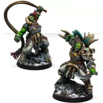 Orc Officers - Warcrow (Inglés)