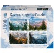 Puzzle 18000 Pz - 4 estaciones del castillo de cuento de hadas