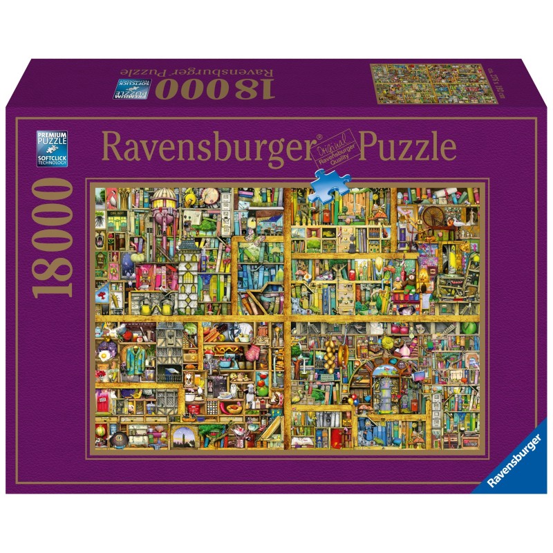 Puzzle 18000 Pz - Magical Bookcase