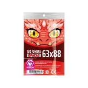 Fundas Dragón Rojo (63X88mm)