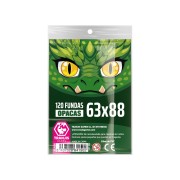 Fundas Dragón Verde (63X88mm)