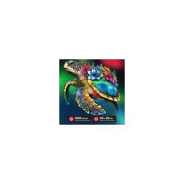 Puzzle de Madera - Tortuga - 300 piezas