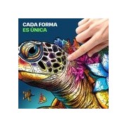 Puzzle de Madera - Tortuga - 300 piezas